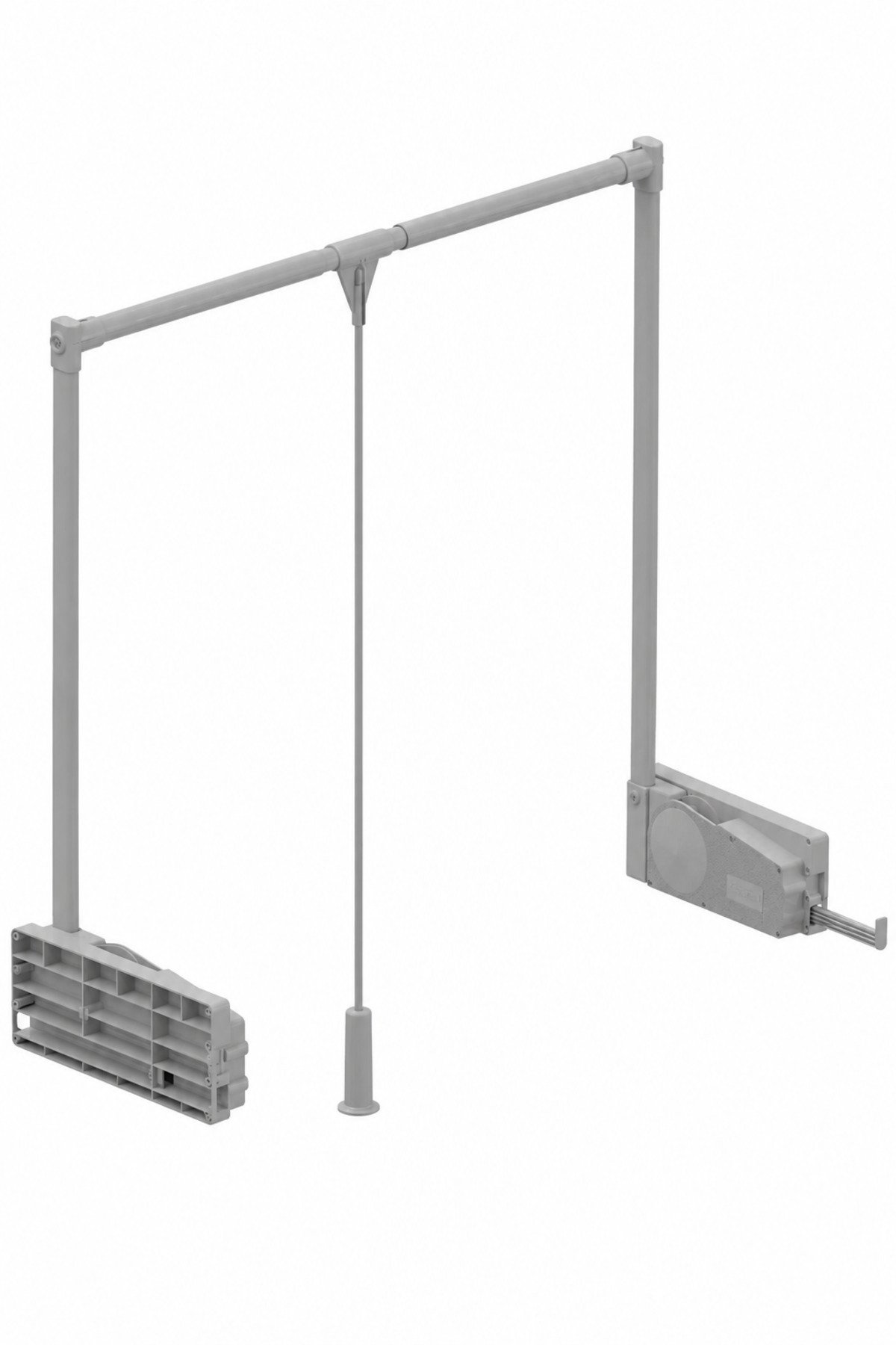 S-6013-G Starax Gardrop Asansörü 10Kg Gri 850-1150mm