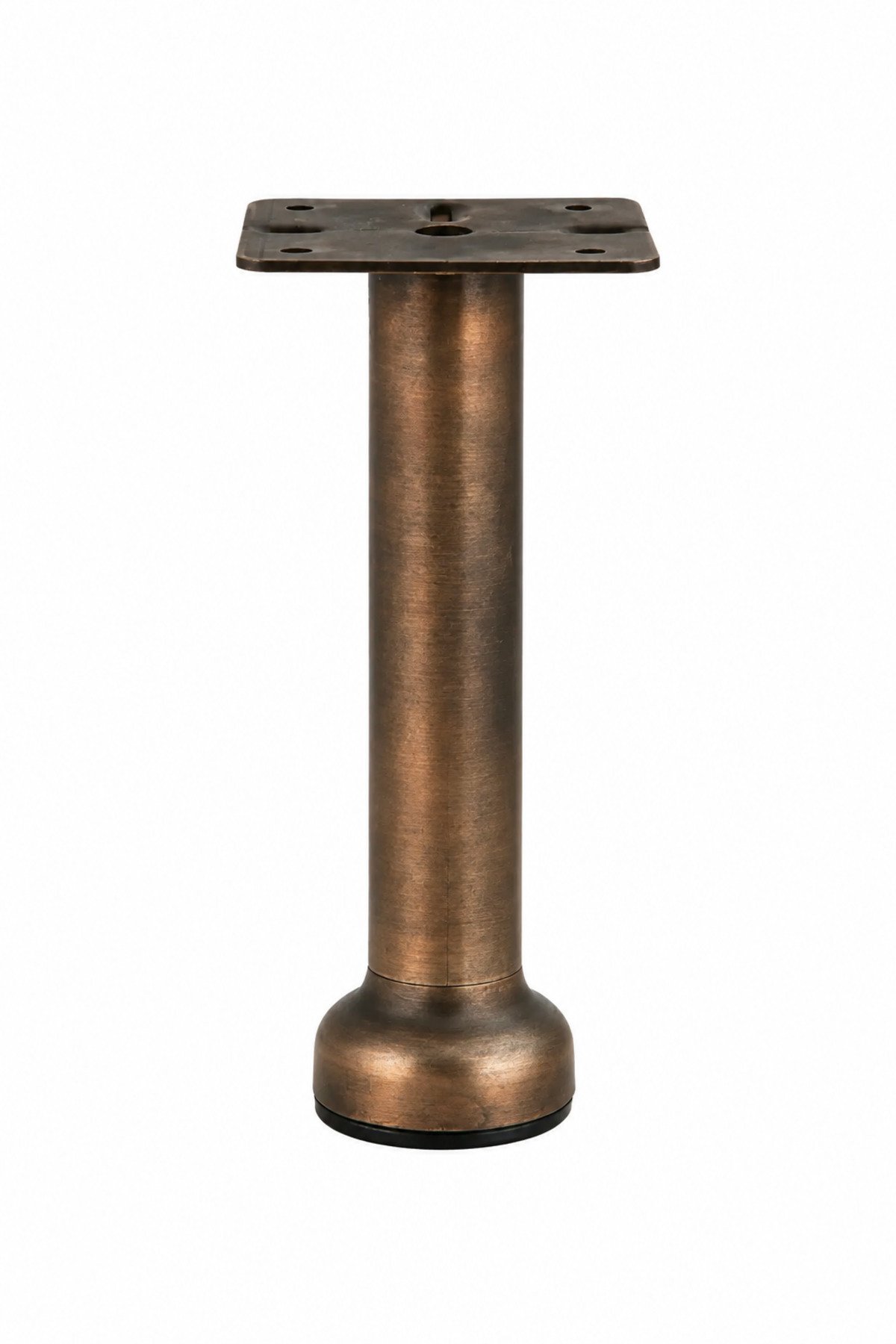 Macar Silindir Taban Ayak 12 CM Antik Sarı