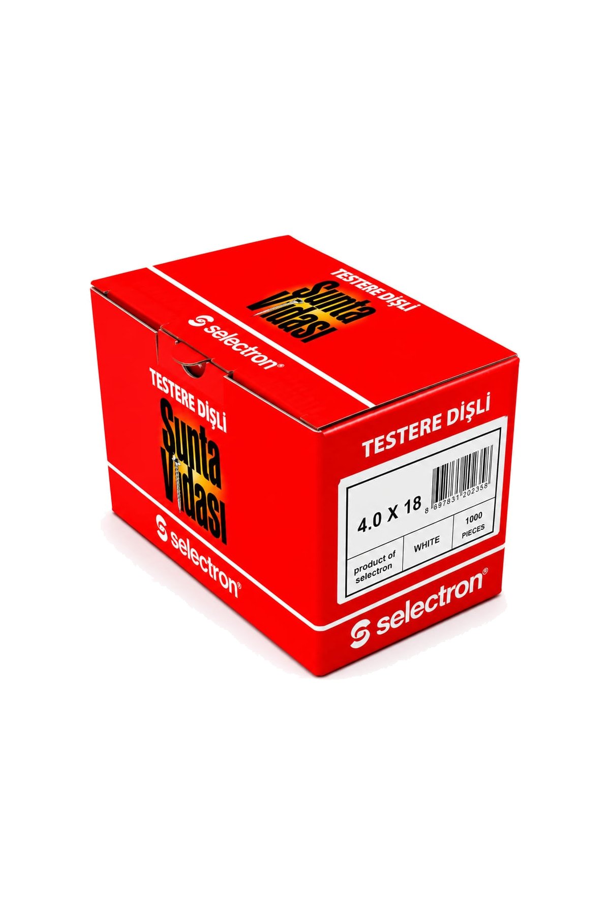 Selectron 4X18 Sunta Vidası 1000 Li 