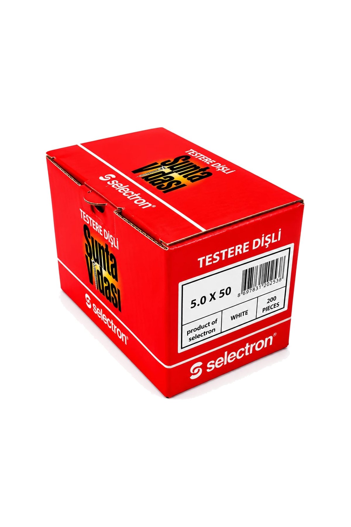 Selectron 5,0X50 Sunta Vidası 200 Lü